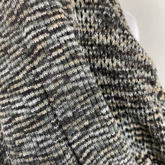 Susan Lawrence Space Dyed Loose Knit Belted Duster Cardigan Large - Picture 9 of 9